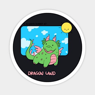 Dragon land Magnet